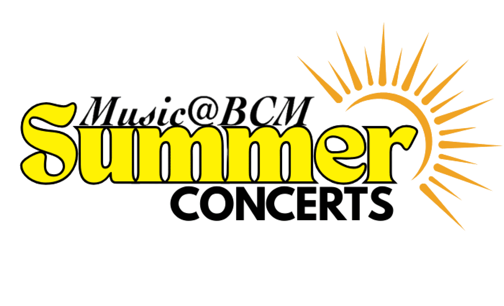 2025 MusicBCM Summer Concerts Menu Wide Landscape