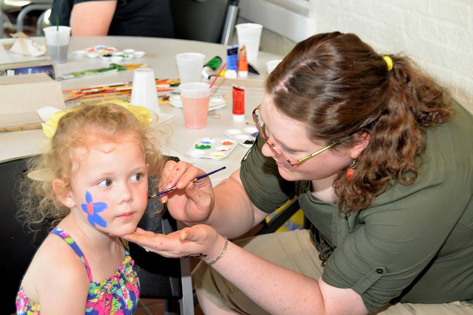Volunteer Face Painting