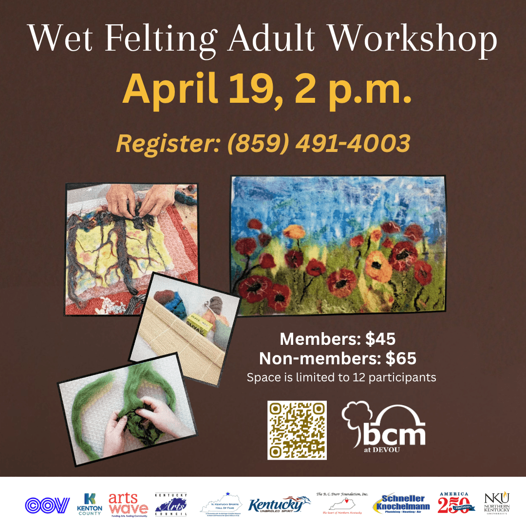 Wet Felting Workshop Updated Instagram Post 2